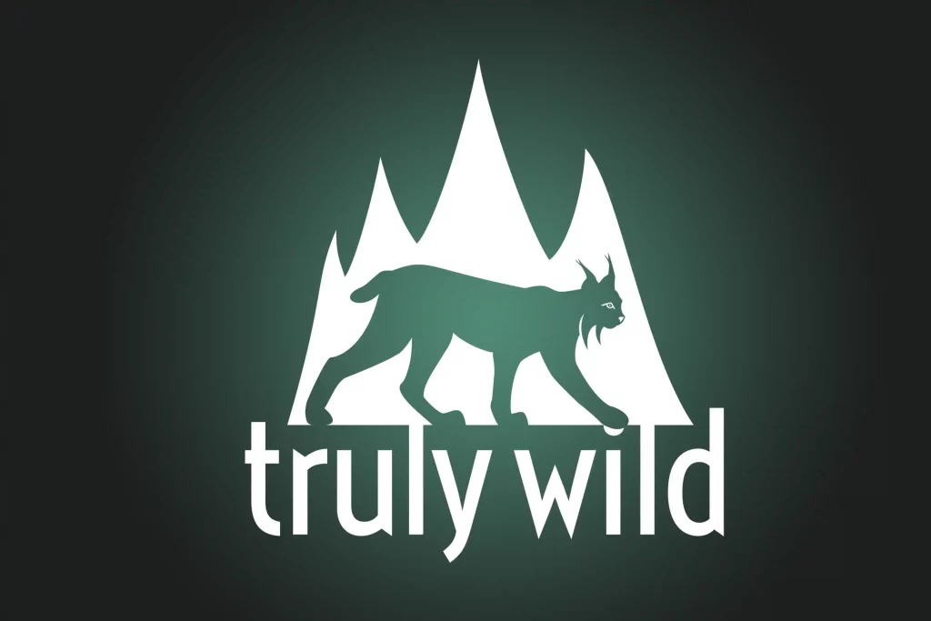 Truly Wild clothing logo and website