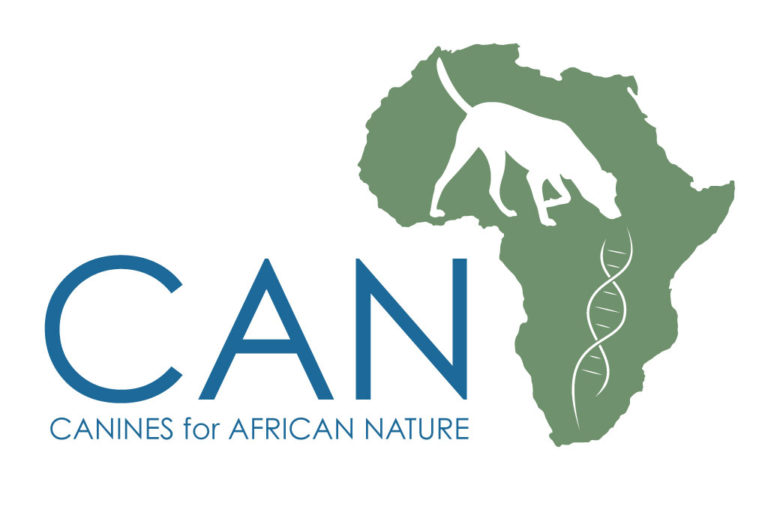 Canines for African Nature logo by Naturalist Studio (Hal Brindley)