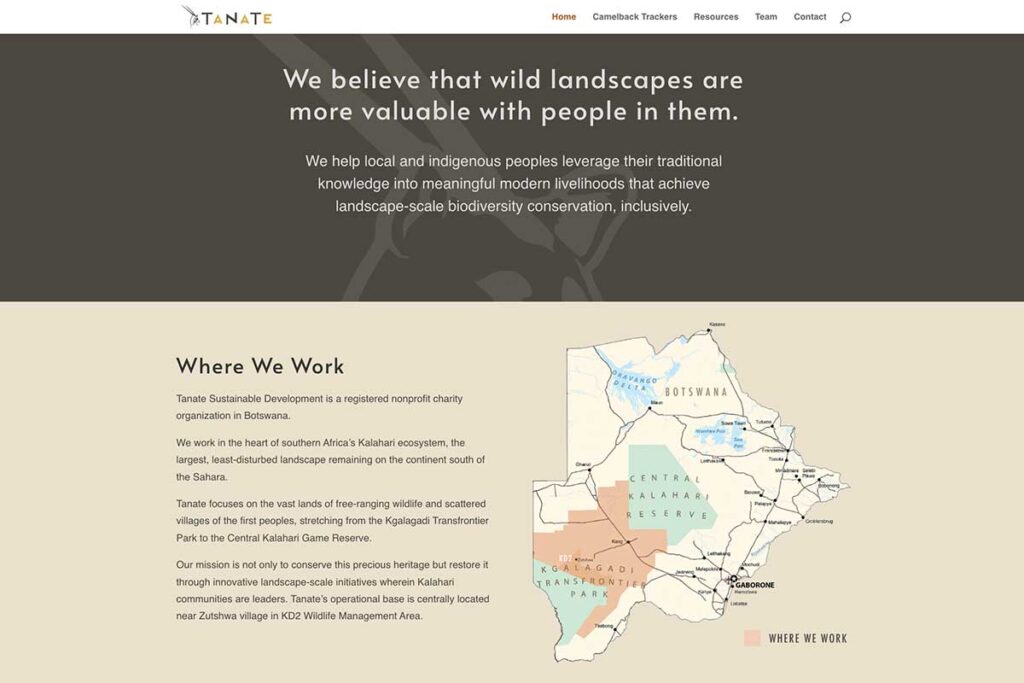 Tanate.org website