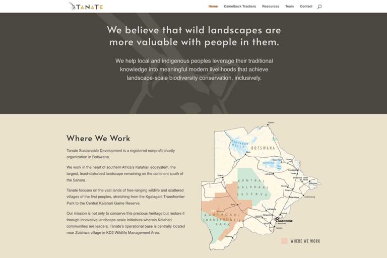Tanate.org website
